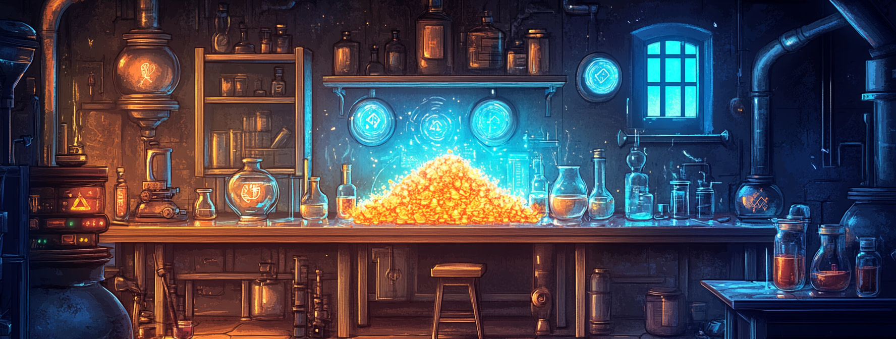 laboratory where data is being refined – Vectorize